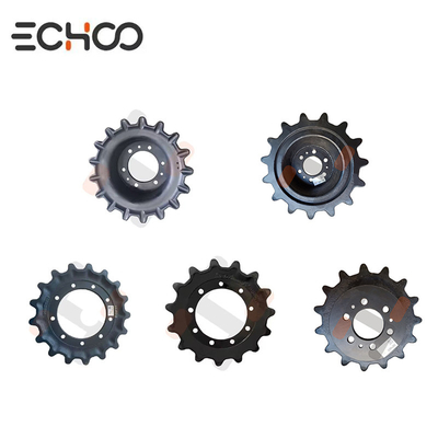 BOBCAT E08 Excavator Crawler Undercarriage এর জন্য স্প্রোকেট ড্রাইভ অংশ প্রতিস্থাপন