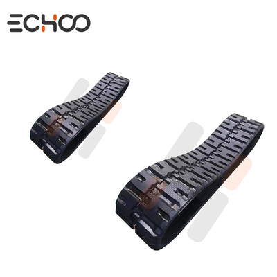 Yanmar SV08-1 মিনি এক্সক্যাভেটর আন্ডারকার্সি ফ্রেমের জন্য রাবার ট্র্যাক ফিট